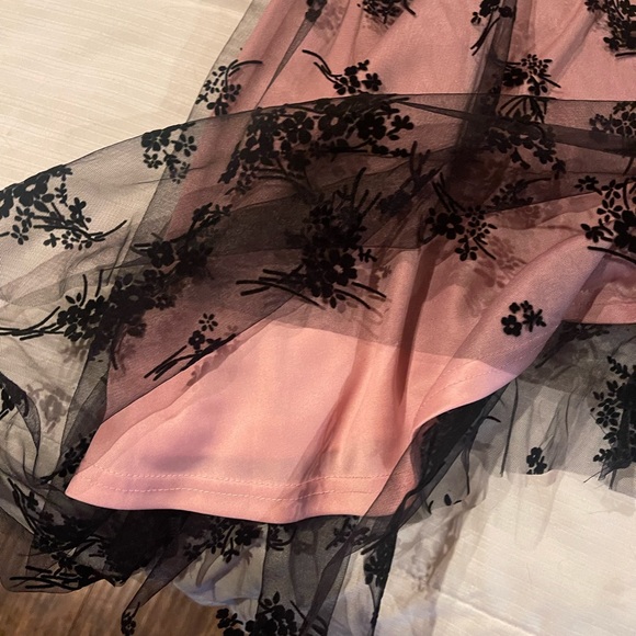 grunge pink lacey dress - Picture 4 of 6